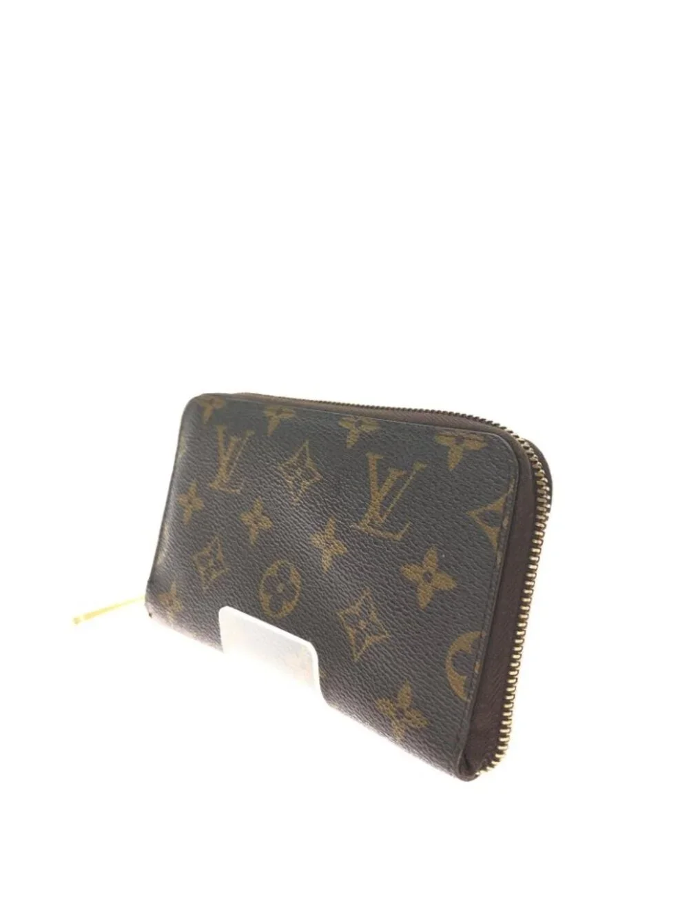 Louis Vuitton Monogram Zippy Compact Wallet Brown